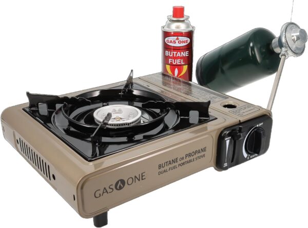 Dual Fuel Stove Portable Camping Stove