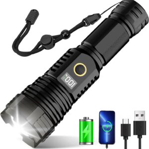 CHILDBOT Flashlights High Lumens Rechargeable, 990,000 Lumens