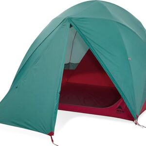 MSR Habitude 4-Person Family & Group Camping Tent, Glacial Blue